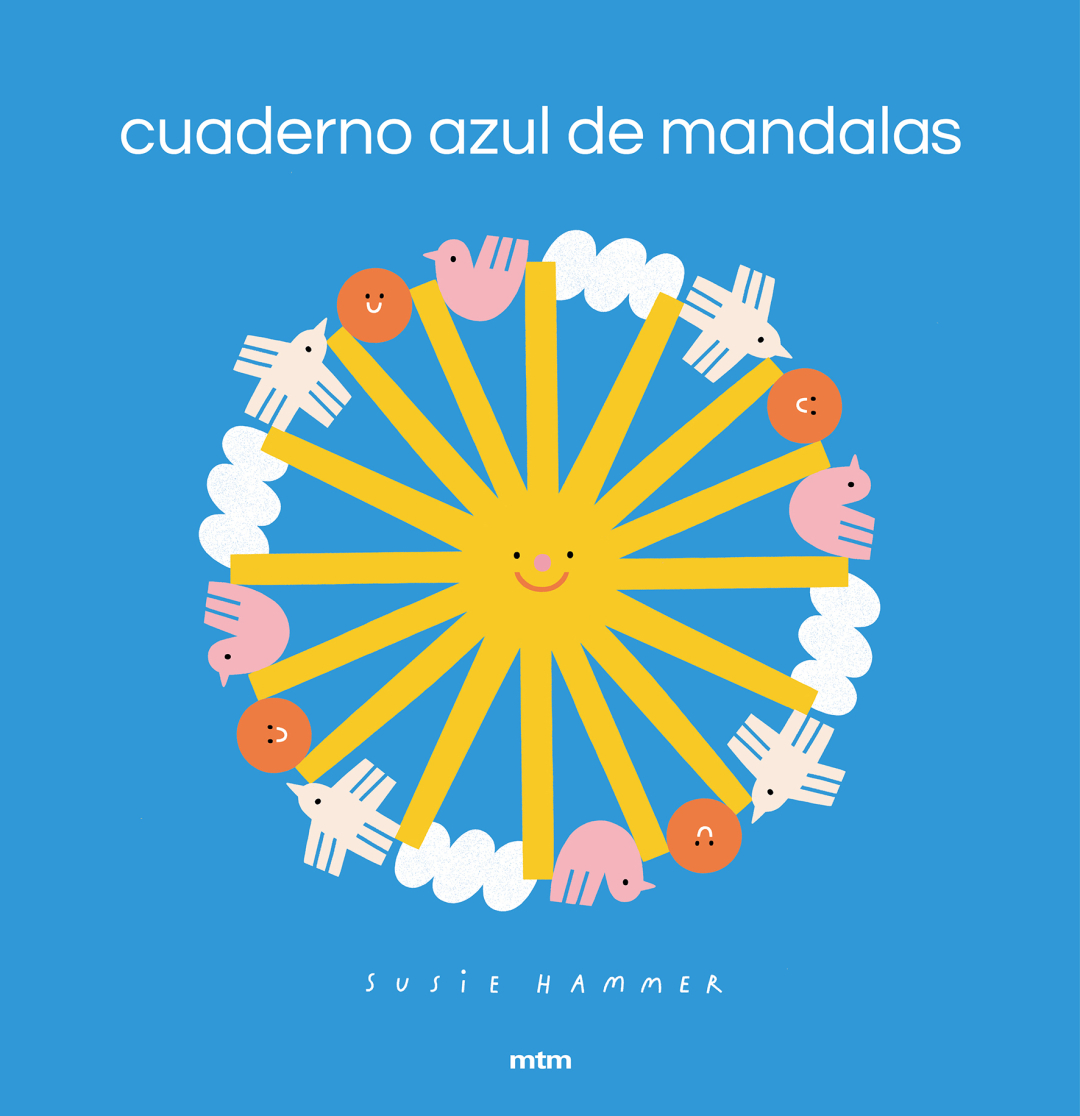 Cuaderno azul de mandalas